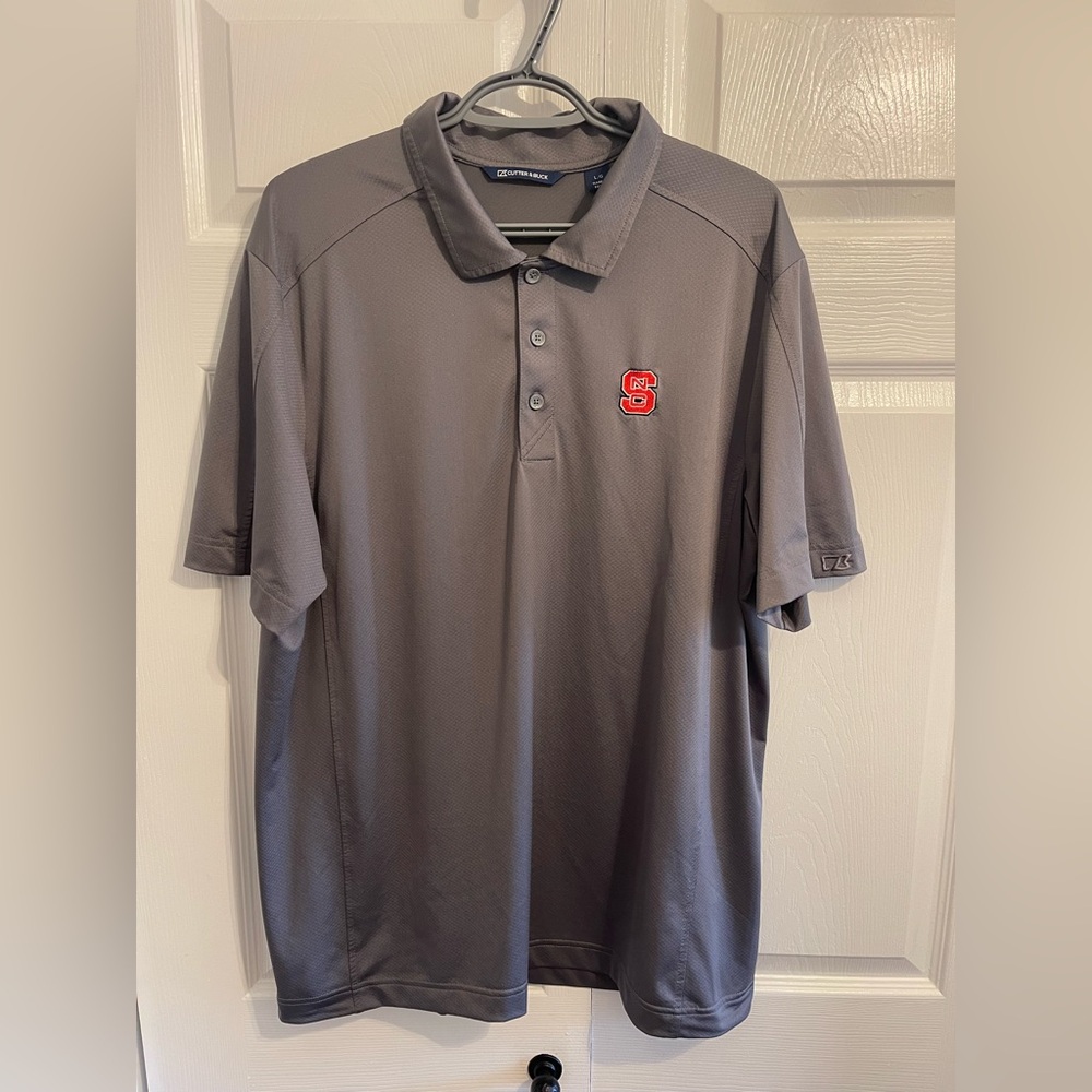NC State Wolfpack Cutter & Buck Polo Shirt Size Large